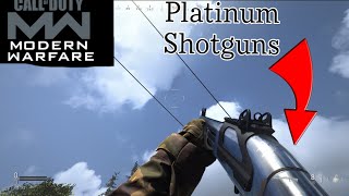 Platinum Shotguns Unlocked (725 Gold) - MW Road to Damascus