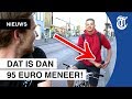 Appende fietser betrapt: ‘Mij gaan ze niet pakken!’