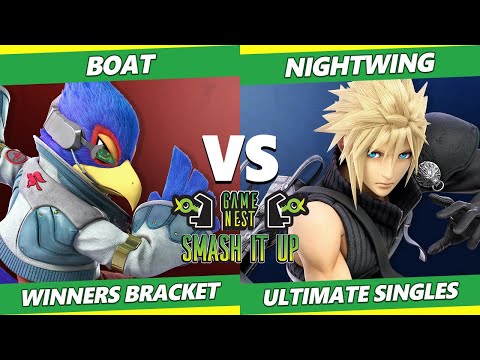 Smash It Up 10 - Boat (Falco, Toon Link) Vs. Nightwing (Cloud) - SSBU Ultimate Tournament