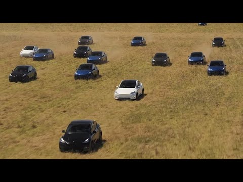 Opening Video of Giga Texas Cyber Rodeo ⚡️| Gigafactory Texas |