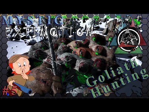Goliath Hunting ~ Ep 6 ~ Mystic Extinction W/ Friends | MODDED ARK Gameplay