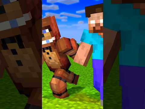 Minecraft Herobrine vs Freddy Fazbear - EPIC Showdown!