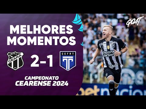 Gols e lances de Ceará x Tirol