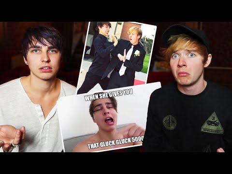 Reacting to YOUR Sam and Colby Memes | Colby Brock