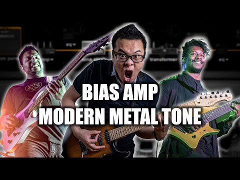 BIAS AMP - GET Modern Metal Tone in 5 MINUTES with Bias Amp and FREE/Stock Plugins in your computer