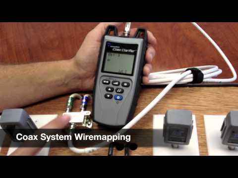 Coax Cable Network Test with T3's Coax Clarifier