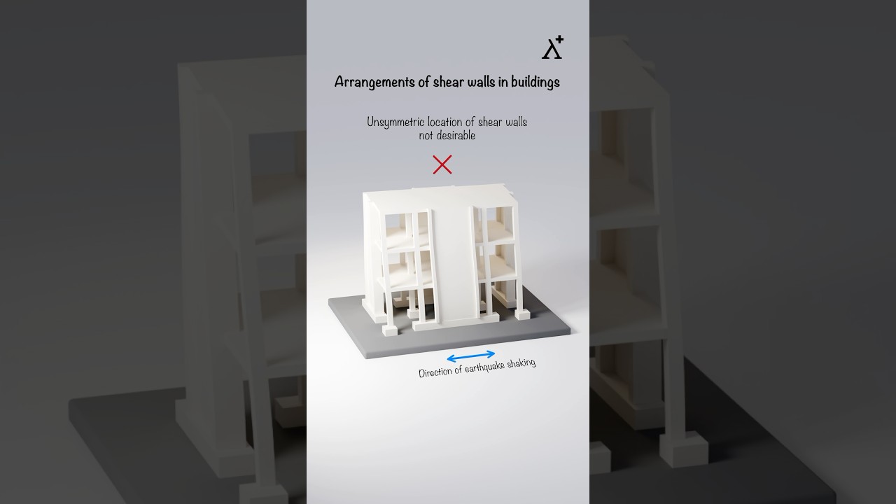 Ideal Shear Wall Placement for Earthquake-Resistant Structures