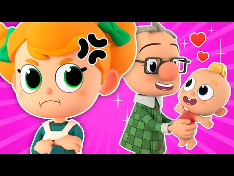 Don’t feel JEALOUS ! Siblings SONG, Baby Miliki version!–Kids learn needs and wants | Miliki
