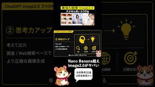ChatGPT「Image2.0」の特徴を解説！活用事例30選は本編で#Image2.0 #ChatGPT #ai動画 #ai画像 #nanobanana
