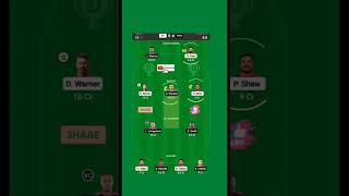 DC VS PBKS// DREAM 11 TEAM// DREAM 11 PREDICTION// IPL MATCH