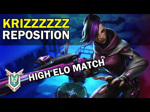 High Elo Match Krizzzzzz Kinessa Paladins Competitive (Master) REPOSITION