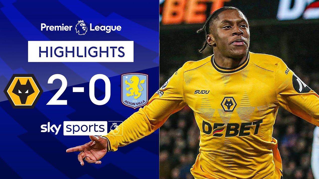 Wolves stun Villa to jump out of relegation places | Wolves 2-0 Aston Villa | EPL Highlights