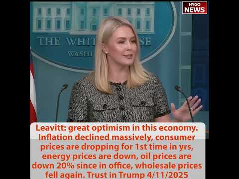 Leavitt: SCOTUS Says 'Facilitate, Not Effectuate' Return; CPI Drops Massively; 'Phones Ringing Off the Hook' From Allies