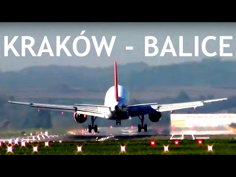 Lotnisko KRAKÓW BALICE - Planespotting - Kraków Airport [ KRK / EPKK ]
