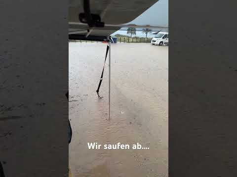 Wir saufen ab ….. Unwetter in Spanien