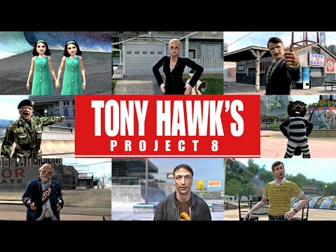 Tony Hawk's Project 8 - THE MOVIE (All Cutscenes)