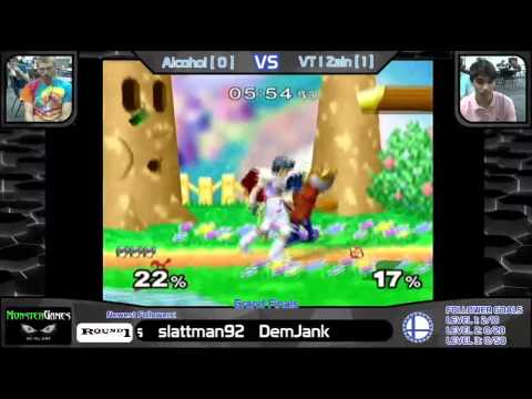 JMU Master Hand Monthly #9 Melee Tournament [Grand Finals SET 1] Alcohol (Fox) vs VT | Zain (Marth)