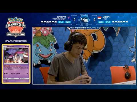 TCG Swiss R9 Brent Tonisson Vs Joey Ho Pokémon Oceania International Championships 2019