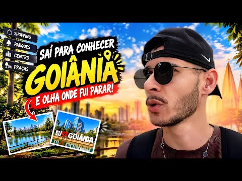ME PERDI EM GOIÂNIA? EXPLORANDO A CIDADE SOZINHO! 🏙️😱