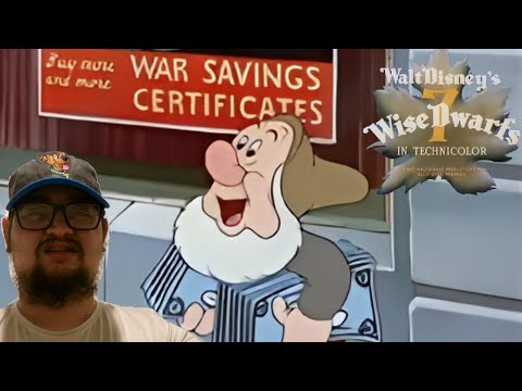 Disney : Seven Wise Dwarfs (1941) - First Time Watching: How Did Disney Help the War Effort?