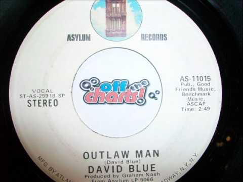 David Blue - Outlaw Man ■ 45 RPM 1973 ■ OffTheCharts365