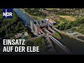 schleusen schiffe schwere lasten einsatz auf der elbe die nordreportage ndr doku