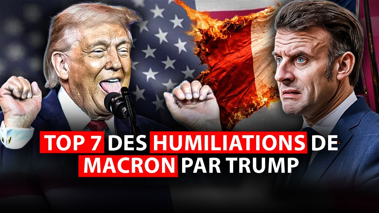 Trump humilie Macron... encore ! Paris rabaissé devant le monde.