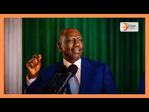 Rais william Ruto aongoza taifa kutuma risala za rambirambi kwa familia za wanafunzi waliopoteza uha