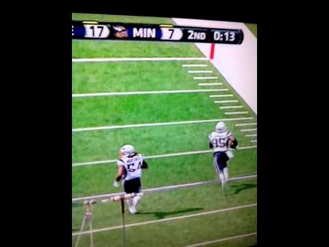 Chandler Jones TOUCHDOWN