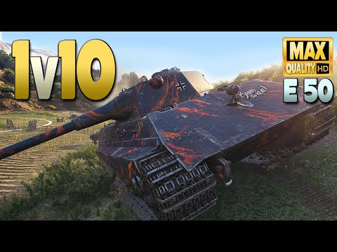 E 50: Alone versus 10, once in a lifetime - World of Tanks