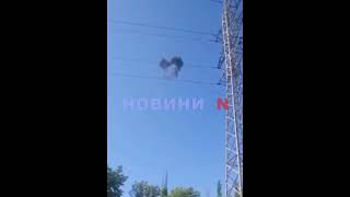 Как в Николаеве силы ПВО уничтожили «Шахед» (видео)