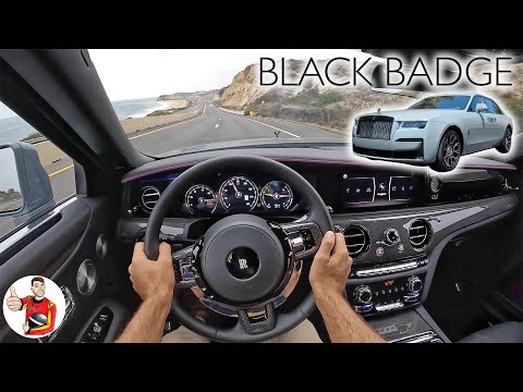 The Rolls-Royce Ghost Black Badge is a Spa Day at Speed (POV Drive Review)