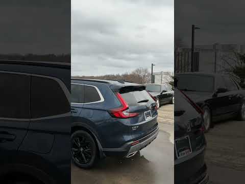 2024 Honda CR-V Hybrid Touring AWD in Blue for sale at Forbes Waterloo Toyota in Waterloo, ON