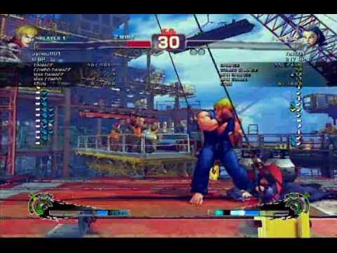 SSF4 - ayomatt01 (Ken) vs. Yoko01 (Rose) Match 3