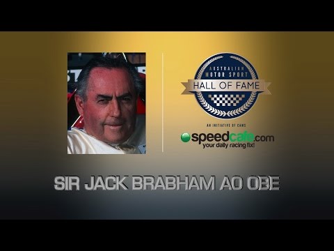 Sir Jack Brabham - Motorsport Hall of Fame Inductee 28
