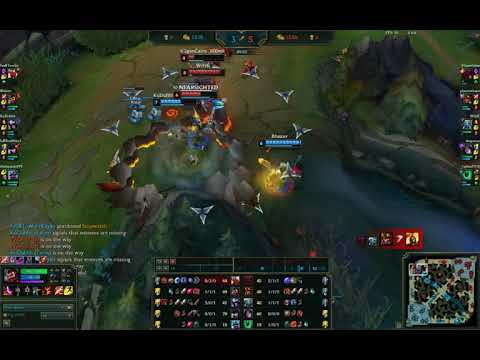 GRAVES JUNGLE PATCH 8.10 QUADRA KILL