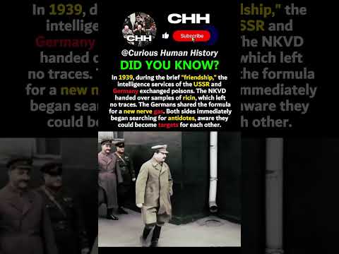 NKVD vs Gestapo: The Biological Warfare Arms Race of 1939 #history #ww2