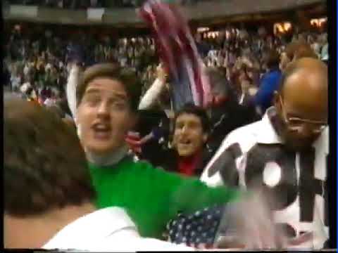 Calgary OG 1988 Icehockey USA vs CSSR 3rd Period