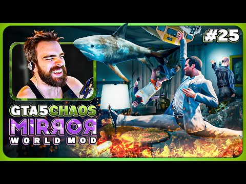 GTA 5 Chaos Mod Challenge: Mirror World & Rainbomizer Madness! Episode 25 - S07E25