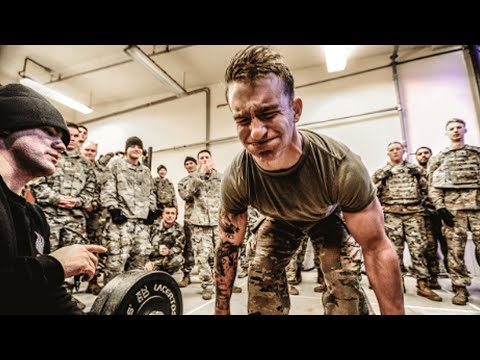 STRONGEST Soldier in Army Gym - Rome Wilkinson