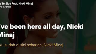 Download lagu Side to Side feat. Nicki Minaj - Ariana Grande | Terjemahan Bahasa Indonesia | Lyrics by XOXO mp3