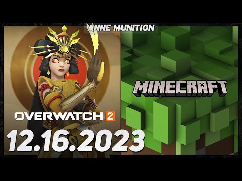 Shocking: AnneMunition's 2023 Overwatch 2 & Minecraft Stream