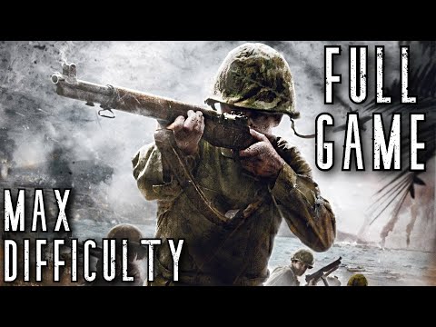 CALL OF DUTY 1 | FULL GAME (VETERAN) Gameplay Walkthrough | MAX Difficulty & Settings No Commentary