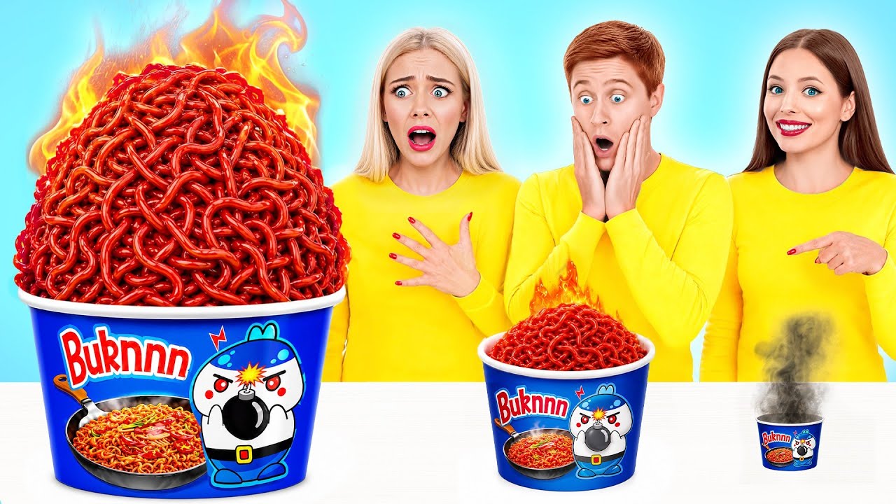 Big, Medium and Small Plate Challenge | Awesome Creative Challenge by Multi DO