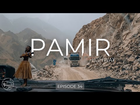 PAMIR HIGHWAY with our offroad camper along the afghan border #overlanding #tajikistan #toyotahilux