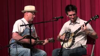 Adam Hurt with Mike Compton - Old Dangerfield - Midwest Banjo Camp 2014