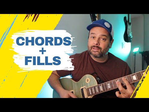 How to add LEAD GUITAR FILLS between chords