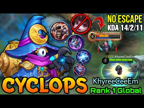 Monster Cyclops NonStop Deleted Chang'e - Top 1 Global Cyclops KhyreeCeeEm - MLBB