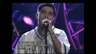 Francis Magalona - Cold Summer Nights [With Lyrics] (MYX Live! Performance)