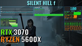 Silent Hill f - RTX 3070 - Ryzen 5600x - 1440p, 1080p - DLSS 4 Benchmark